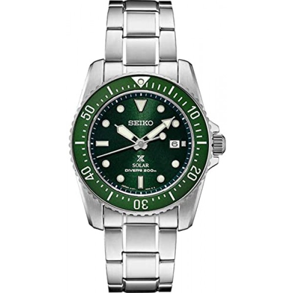 SEIKO SNE583 Prospex 남성용 시계 실버톤 38.5mm 스테인리스 스틸