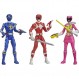 파워레인저 Beast Morphers 스페셜 에피소드 3팩 액션 피규어 장난감 Dino Thunder Blue Ranger, Mighty Morphin Red Ranger, Dino Charge Pink Ranger