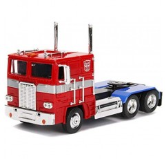 트랜스포머 G1 Optimus Prime Truck with Robot on Chassis Die-cast Car Red