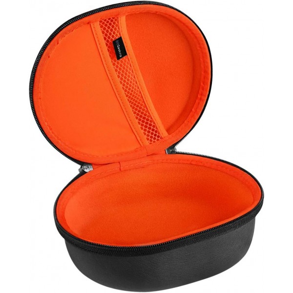 Anker Life Q20+, Life Q20, Soundcore Life Q10의 Soundcore와 호환되는 Geekria Shield 헤드폰 케이스 케이블 보관이 가능한 교체용 하드 여행용 케이스(검은색)