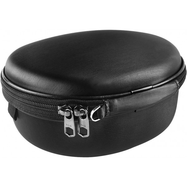 Anker Life Q20+, Life Q20, Soundcore Life Q10의 Soundcore와 호환되는 Geekria Shield 헤드폰 케이스 케이블 보관이 가능한 교체용 하드 여행용 케이스(검은색)