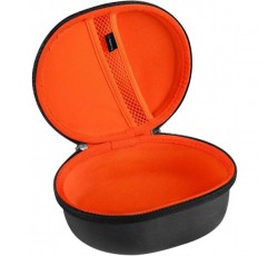 Anker Life Q20+, Life Q20, Soundcore Life Q10의 Soundcore와 호환되는 Geekria Shield 헤드폰 케이스 케이블 보관이 가능한 교체용 하드 여행용 케이스(검은색)