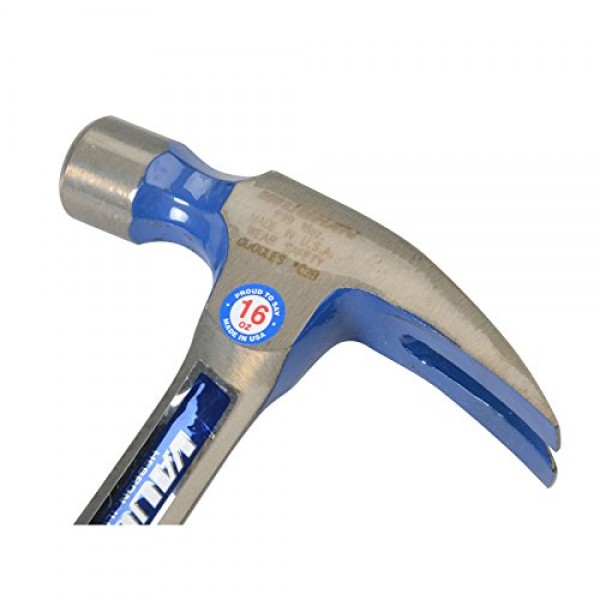 28온스 999 직선 클로 견고한 강철 해머(16 손잡이, 매끄러운 표면)