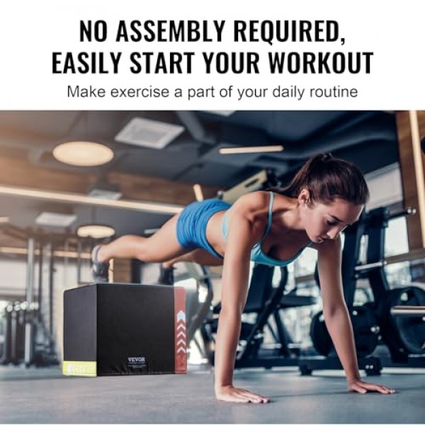 3 in 1 플라이오메트릭 점프 박스, 면 플라이오 박스, 플랫폼 및 점프 민첩성 박스, 홈 체육관 트레이닝용 미끄럼 방지 피트니스 운동 스텝업 박스, 컨디셔닝 근력 트레