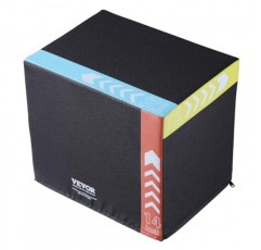 3 in 1 플라이오메트릭 점프 박스, 면 플라이오 박스, 플랫폼 및 점프 민첩성 박스, 홈 체육관 트레이닝용 미끄럼 방지 피트니스 운동 스텝업 박스, 컨디셔닝 근력 트레