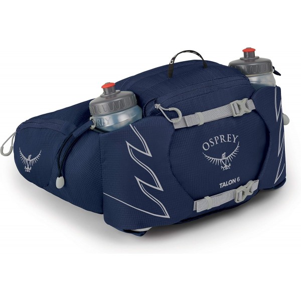 Osprey 유럽 여성용 Tempest 6 하이킹 팩 알루미늄 그레이 + 하이킹 팩 세라믹 블루