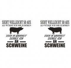 Samunshi® I'm think of pigs Cup 커피 컵 찻잔 커피 포트 커피 머그 머그 H:95mm/D:82mm 네온 그린 네온 그린/블랙