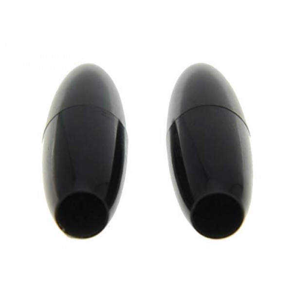 KAISH 2pcs 블랙 5mm ST Strat 기타 트레몰로 Trem Arm Tip Stratocaster 용 Whammy Bar Cap