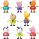 Peppa Pig 그림 8팩 장난감 포함, George Pig, Peggi Panda, Candy Cat 등, Amazon Exclusive, 3세 이상용