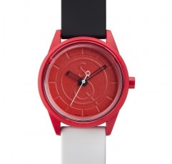 Quest and Quality (Q and Q) 남녀공용 손목시계, SmileSolar 아날로그 석영 수지 RP00J007Y