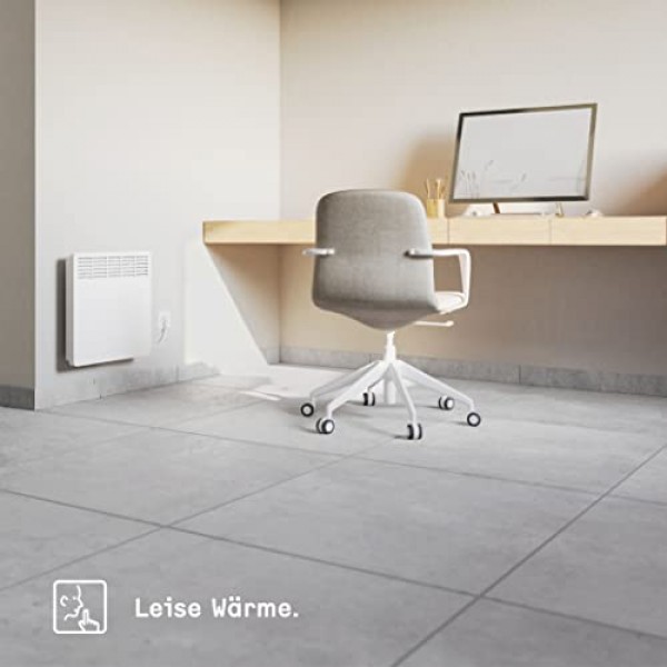 Stiebel Eltron 벽면 대류식 CNS 200 Trend for 약. 20m², 2kW, LC 디스플레이, 주간 타이머, 열린 창 감지, 236528