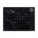 Elan 커팅 매트 A4 Black & Taupe, 자가 치유 커팅 매트 9 x 12 인치, 5겹 공예 매트 검정, 취미 커팅 매트 9x12 인치, 공예용 직물 도마, 퀼팅 도마, 모델링 매트