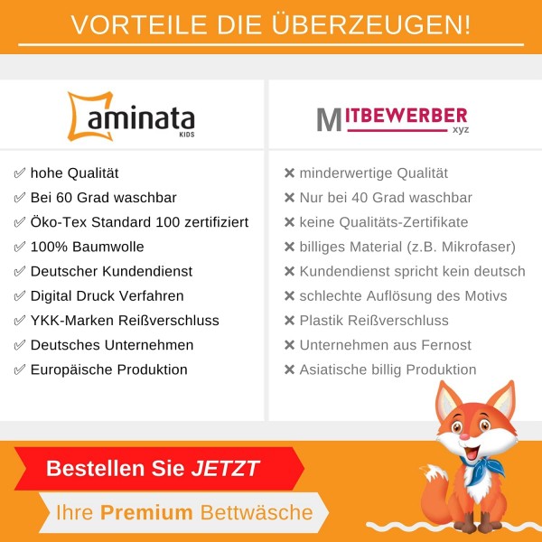 Aminata Kids - 비버 베드 린넨 135x200 남아 축구 모티브 boys, boys, boys, teens & young people - 면, beaver 아동용 베드 린넨 세트 플란넬 그린 블루 - 따뜻하고 부드럽고 포근함