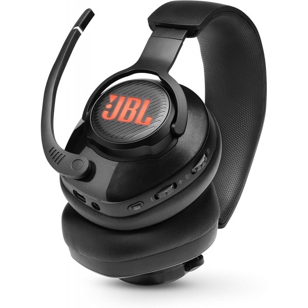 JBL Quantum 400 Over-Ear Gaming Headset - Black & Razer DeathAdder V2 - PC/Mac용 인체공학적 편안함을 갖춘 유선 게이밍 마우스(광 스위치, 광학 초점+ 20K 센서) DeathAdder V2 게이밍 마우스