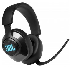 JBL Quantum 400 Over-Ear Gaming Headset - Black & Razer DeathAdder V2 - PC/Mac용 인체공학적 편안함을 갖춘 유선 게이밍 마우스(광 스위치, 광학 초점+ 20K 센서) DeathAdder V2 게이밍 마우스