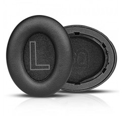 Life 2 이어패드, Anker Soundcore Life 2 / Q20 / Q20+ / Q20 BT 헤드셋과 호환되는 단백질 가죽 교체용 이어 쿠션 패드, 더 부드러운 가죽, 고밀도 소음 제거 폼(Life 2 NEO에 적합하지