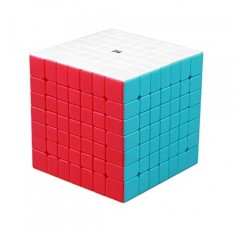 7x7 큐브 스티커가 없는 Qixing 7x7x7 스피드 큐브 퍼즐 선물용 장난감(67mm)