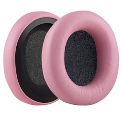 오디오 테크니카 M50X M50XBT M50XBT2 M50 M40X M30 M20 M10 헤드폰 이어패드 이어컵 수리 부품(분홍색)용 Geekria QuickFit 교체용 이어패드
