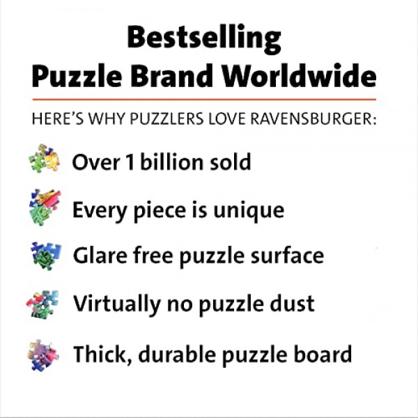 Ravensburger 꽃과 친구들 어린이를 위한 200피스 XXL 직소 퍼즐 - 13359 - 모든 조각은 독특하고 조각이 완벽하게 맞습니다. 여러 가지 색상, 19.5 x 14인치