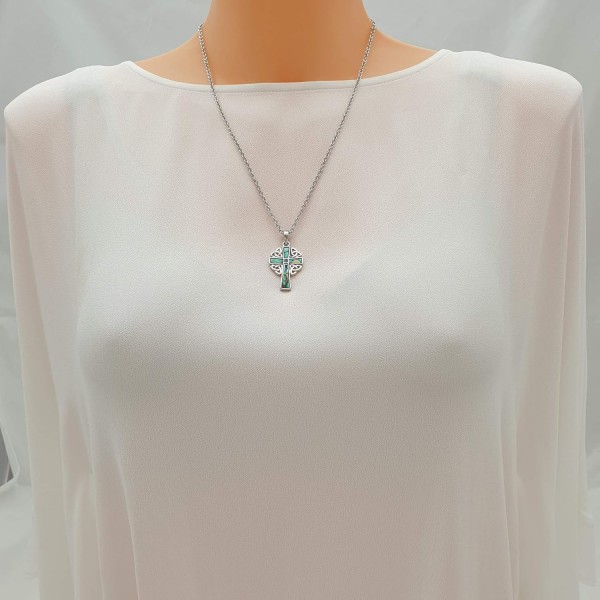 Kiara Jewellery Celtic Cross 펜던트 목걸이 18 