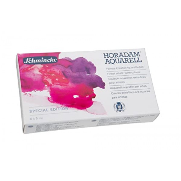 Schmincke 74870 수채화 물감 팔레트, 6개 세트