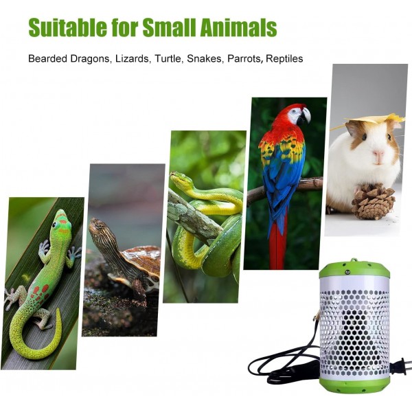 앵무새/수염룡/도마뱀/뱀/거북이(대)용 파충류 방열램프(UE Plug-100W)