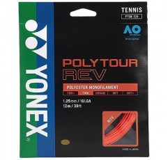 YONEX 폴리 투어 레브 테니스 스트링 세트