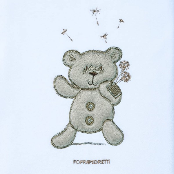 Foppapedretti, My Little Love, Fleece-Decke, 바이스 Fleecedecke My Little Love