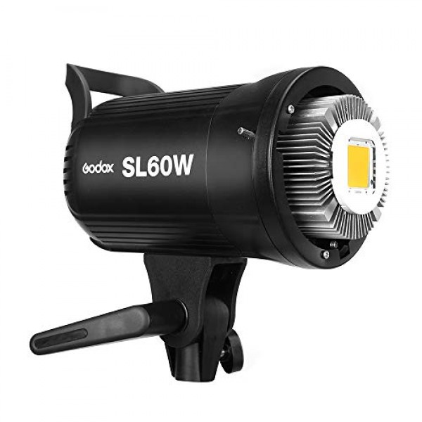 Godox SL-60W CRI 95+ LED 비디오 조명 SL60W 흰색 5600K 버전 60WS Bowens 마운트 + 원격 제어 + 반사경
