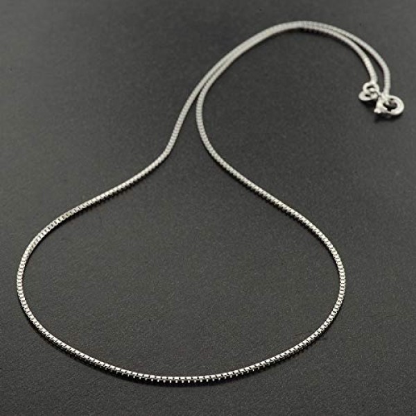 Trendor 여성용 목걸이 333 화이트 골드 베네치아 너비 0.9mm 여성용 골드 체인 매력적인 선물 아이디어 리얼 골드로 만든 세련된 골드 체인 71873