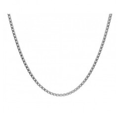 Trendor 여성용 목걸이 333 화이트 골드 베네치아 너비 0.9mm 여성용 골드 체인 매력적인 선물 아이디어 리얼 골드로 만든 세련된 골드 체인 71873
