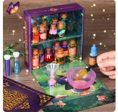 아이들을위한 Mostof DIY 크리 에이 티브 선물-레트로 페어리 크리스탈 매직 포션 키트 공예 완구