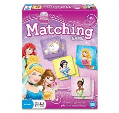 Wonder Forge의 디즈니 공주 매칭 게임 | 3~5세 남아 및 여아용 | 아이들을 위한 재미있고 빠른 디즈니 메모리 게임 | 신데렐라, 자스민, 뮬란 등