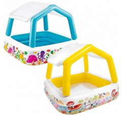 Intex Parasol Aquarium Pool, 다채로운, 157x157x122 cm, 57470, 다양한 색상, 1개