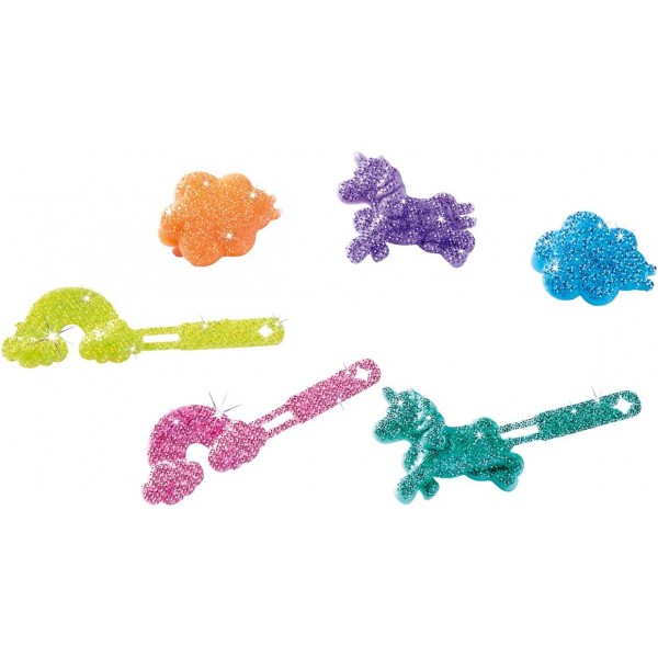 Simba 105733610 Steffi Love 레인보우 인어 화려한 머리, 머리핀, 빗, 탈착식 지느러미가 있는 무지개 인어 드레스업 인형, 29cm 플레이 인형, 3세 이상