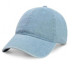 CHOK.LIDS 매일 프리미엄 아빠 모자 남성과 여성을위한 유니섹스 코튼 야구 모자 조정 가능한 경량 폴로 스타일 곡선 브림