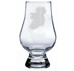 Glencairn 유리 액세서리와 호환되는 아일랜드 테마 크리스탈 위스키 유리