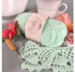JubileeYarn 소프트 베이비 면사 50g/타래 전체 40색 타래 40개 모든 색상 타래 40개
