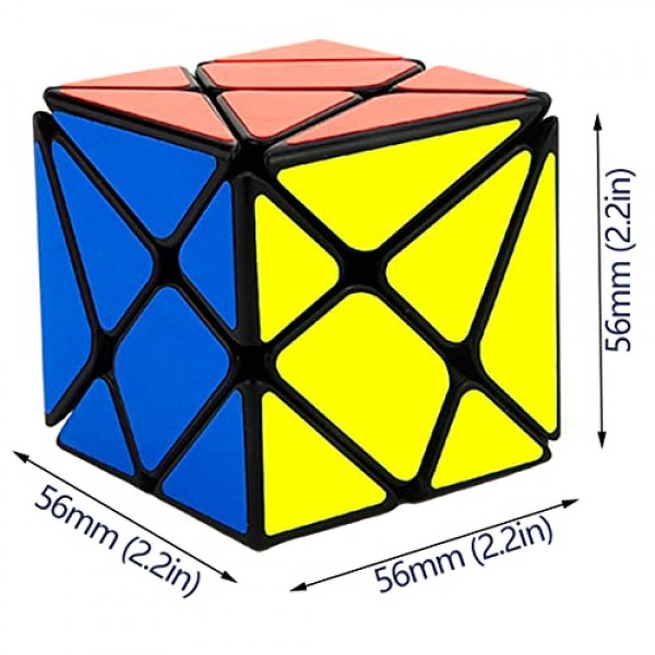Skewb Twisty Speed ​​Cube 매직 큐브 퍼즐 장난감 블랙
