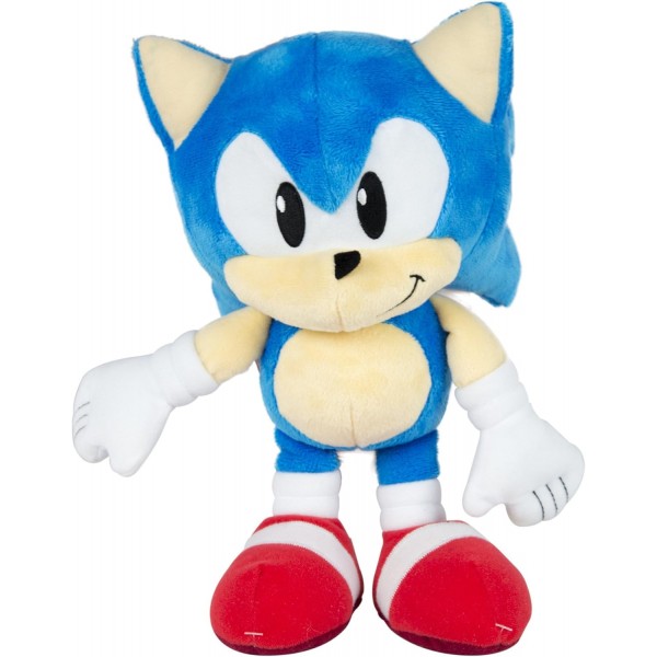 Sonic The Hedgehog T22527A 클래식 25주년 기념 플러시 장난감, 12인치