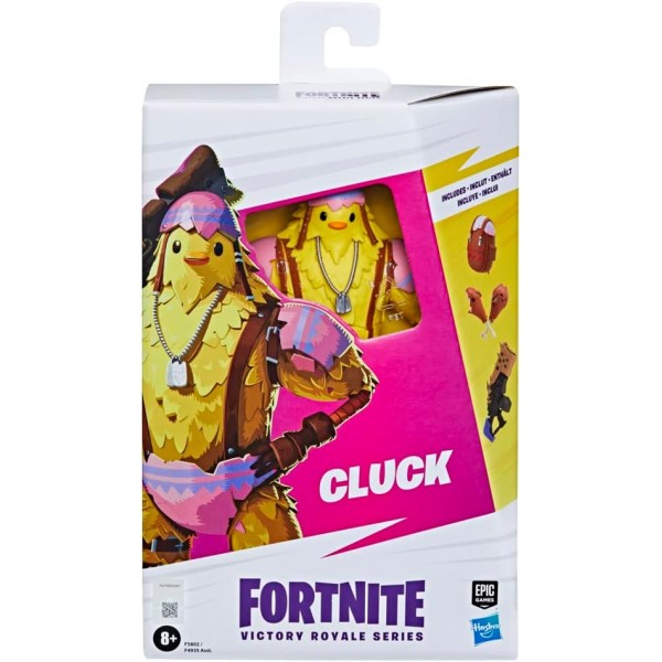Hasbro Fortnite Victory Royale Series Cluck Collectible 액션 피규어(액세서리 포함) - 8세 이상, 15cm
