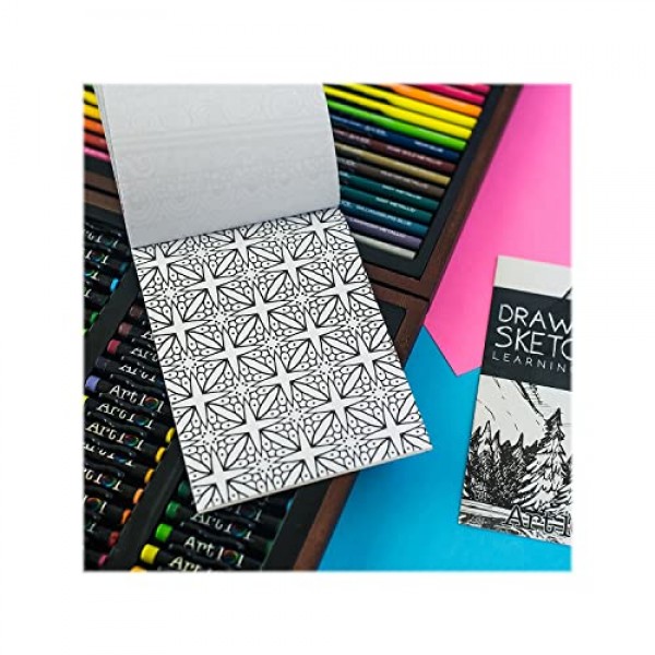 Art 101 그리기 및 컬러 아트 세트, 다양한 색상, 106개(53106)