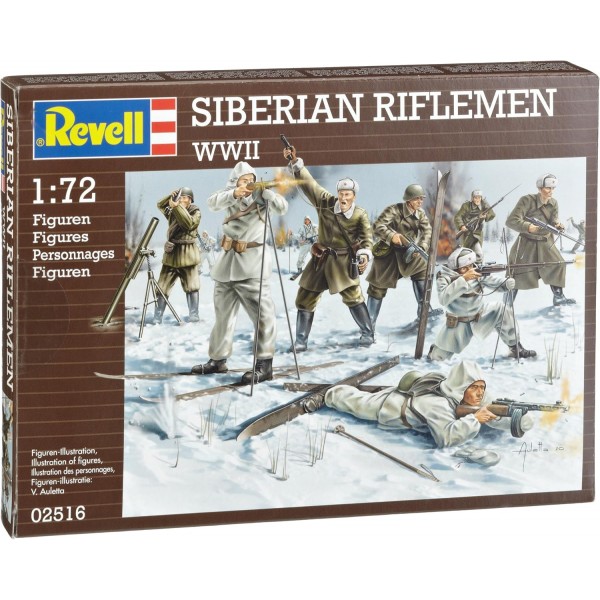 Revell 02516 - 시베리아 라이플맨, WWII