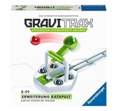 Ravensburger GraviTrax 확장 투석기 - 화려한 대리석 레일에 이상적인 액세서리, 8세 이상 어린이를 위한 건설 장난감