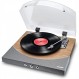 ION Audio Premier LP, 스피커가 포함된 USB Bluetooth 턴테이블/PC 또는 Mac으로의 디지털 변환기, 천연 목재 마감