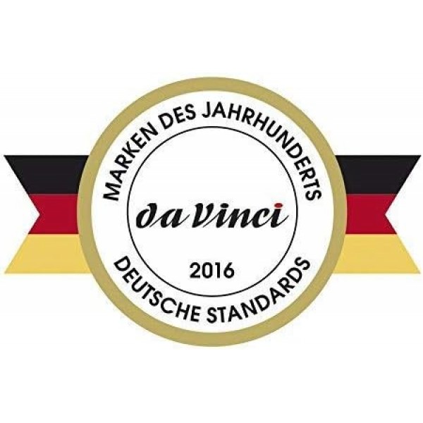 DaVinci ESPACE BEAUX ARTS Da Vinci 시리즈 1526Y Harbin-Kolinsky 아티스트 브러쉬 세트 브러쉬 0, 2,4, Made in Germany