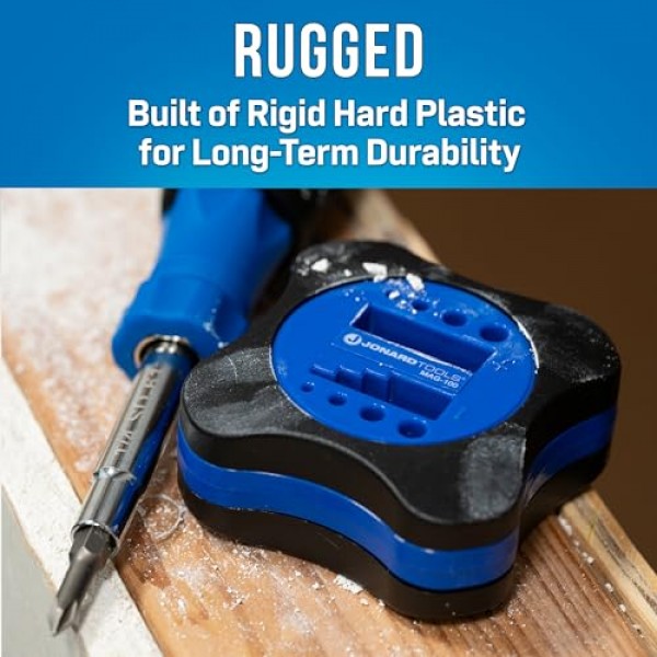 Jonard Tools MAG-100 드라이버, 나사, 드릴 비트, 도구 비트, 너트 드라이버, 핀셋 또는 기타 금속 도구를 자화하기 위한 자화 장치 및 탈자 도구
