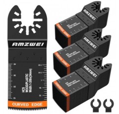 54 Pcs 목재 진동 멀티 도구, 진동 도구 블레이드, 전문 범용 진동 톱 블레이드, 퀵 릴리스 톱 블레이드 적합 Dewalt Ryobi Milwaukee Rockwell Fein Makita