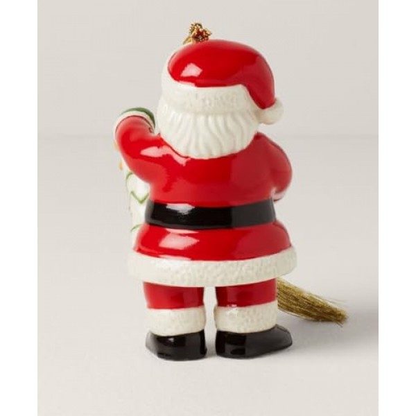 레녹스 894884 아프리카계 미국인 산타 & 스타킹 장식