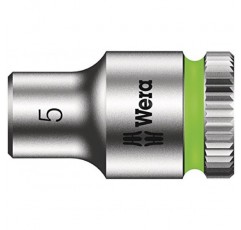 Wera - 5003503001 Zyklop 8790 HMA 1/4 소켓, 육각 머리 5mm x 길이 23mm